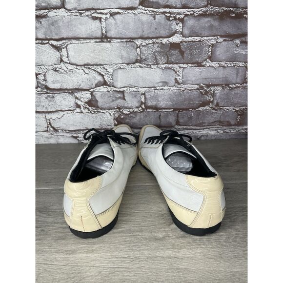 Le Voice White Patent Leather Pointed Toe Oxfords Dress Shoes Men Sz 44EU/11M US main image 5